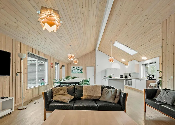 度假居 Beautiful In Idestrup With Sauna