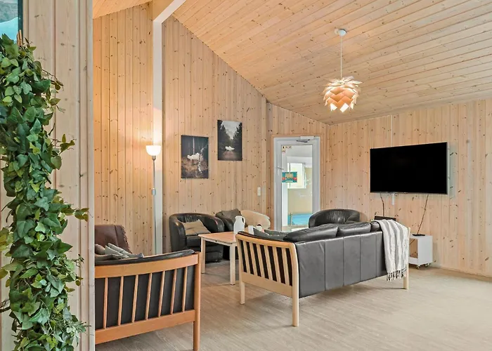 度假居 Beautiful In Idestrup With Sauna *